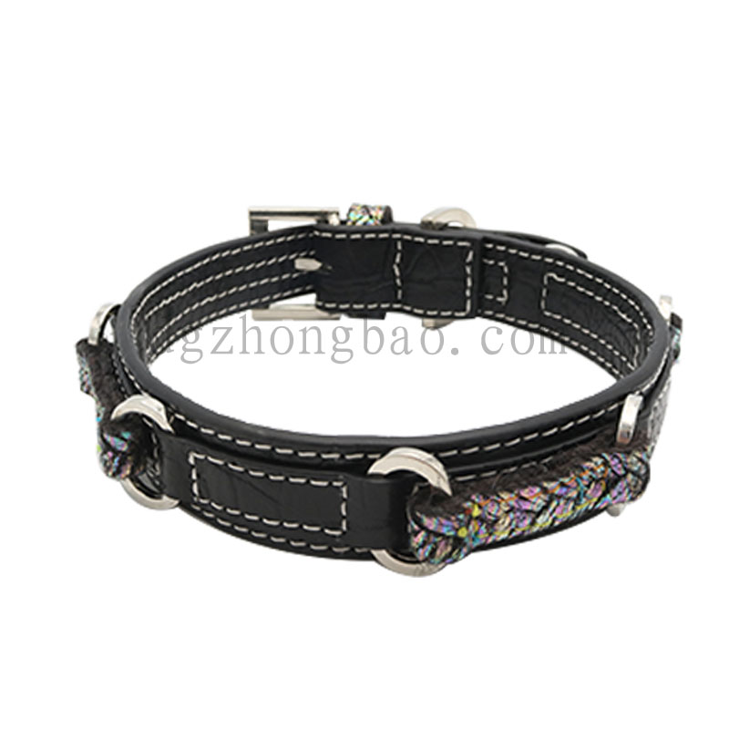 Crocodile leash collar collar for pet