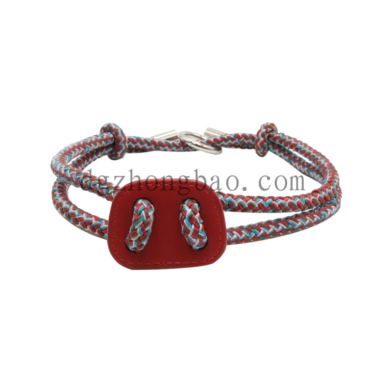 Multi-functional pet leash for easy adjustment of collar